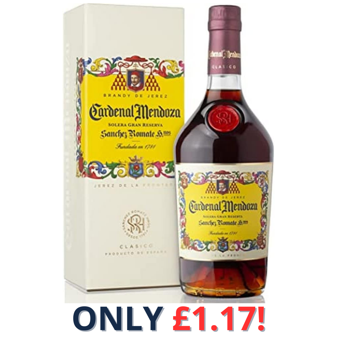 Sanchez Romate Cardenal Mendoza Classico 15yo Spanish Brandy!