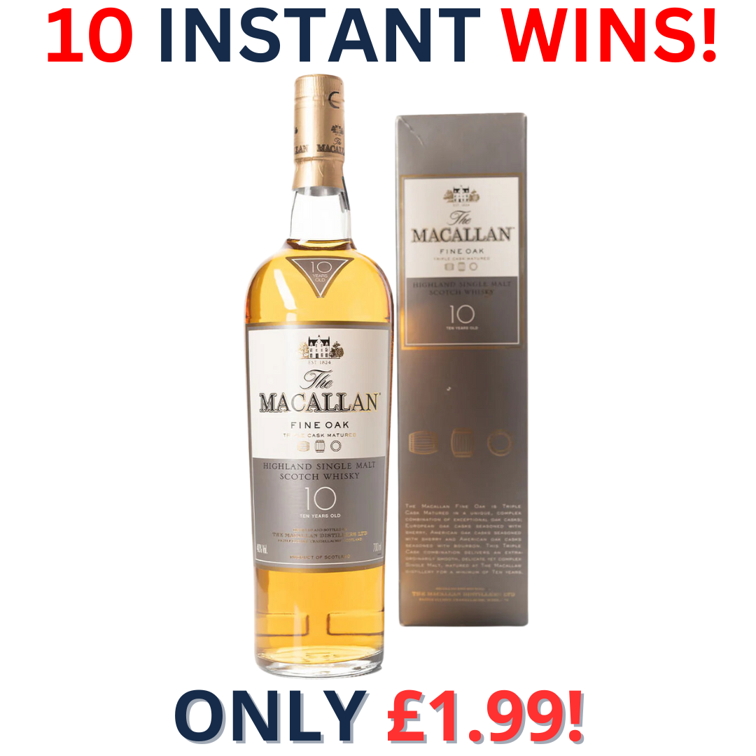 Macallan 10 Year Old Fine Oak + 10 Instant Wins | 1935!
