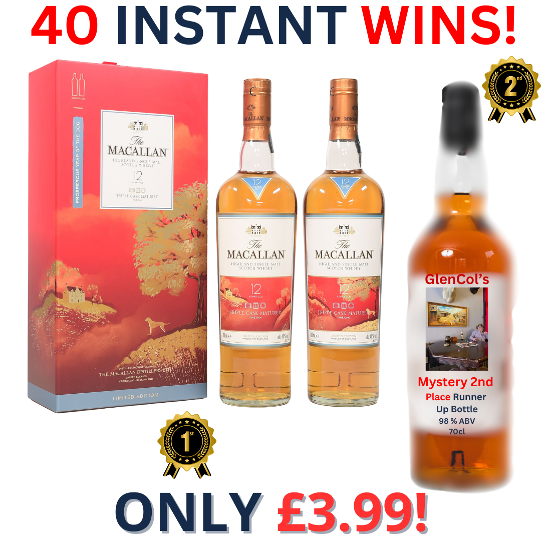 The Macallan 12 Year Old Triple Cask Year Of The Dog Limited Edition X 2 + 40 Instant Wins | 2091!