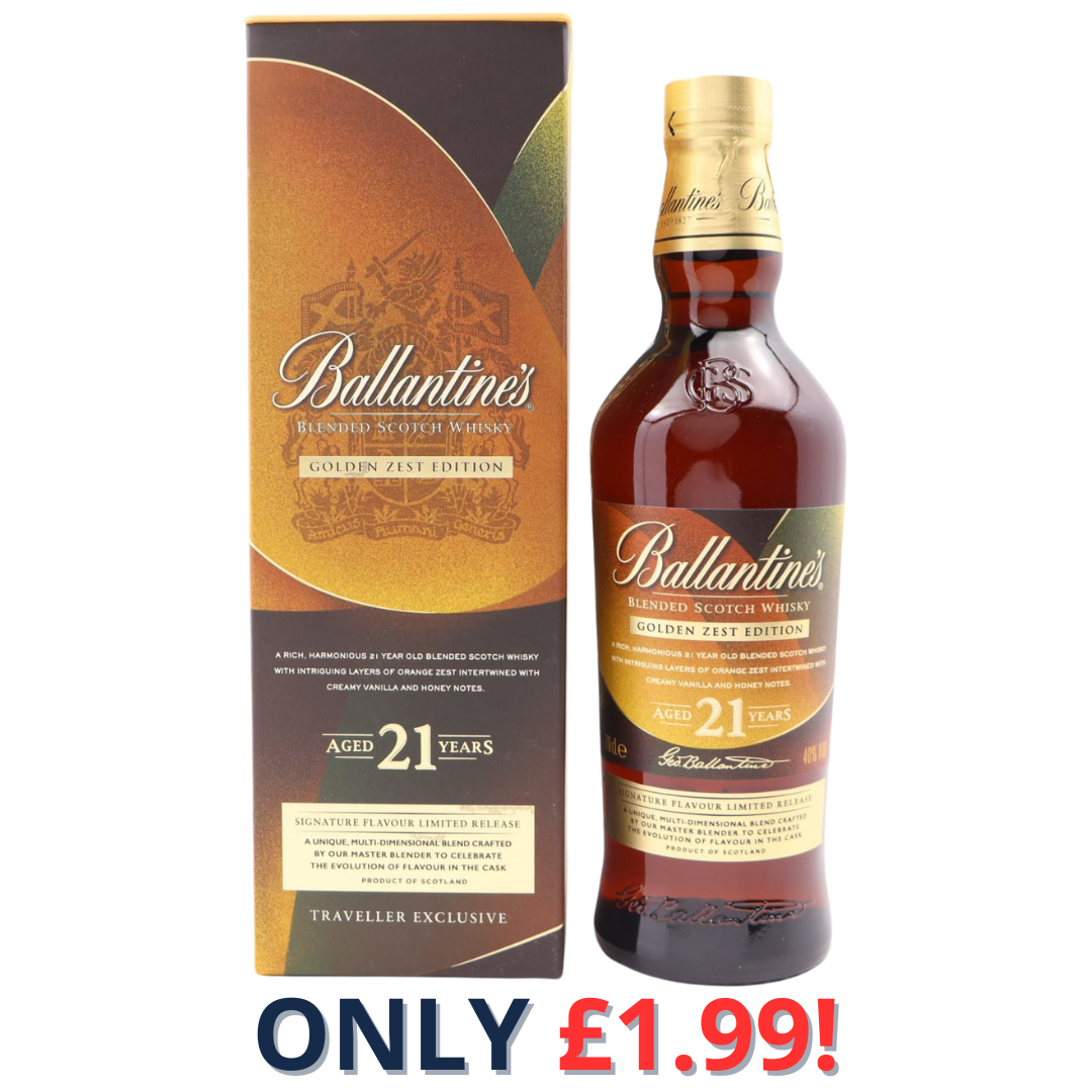 Ballantine’s 21 Year Old Golden Zest Edition | 1970!