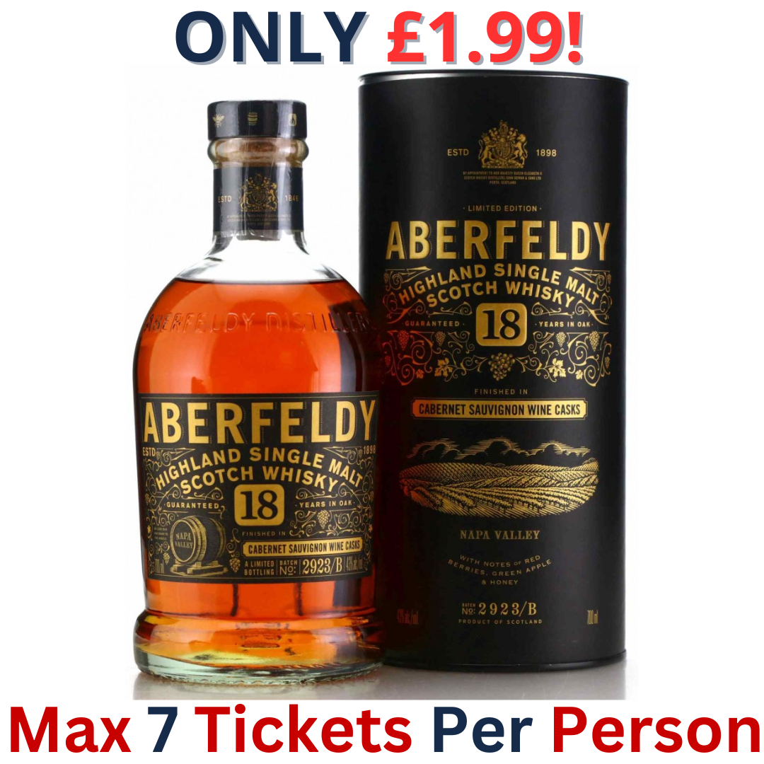 Aberfeldy 18 Year Old Cabernet Sauvignon Finish Batch | 2172!