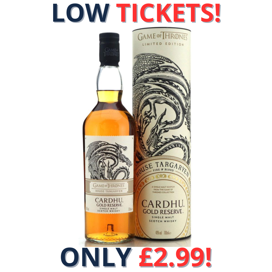 Cardhu Gold Reserve Game of Thrones - House Targaryen | 2666!