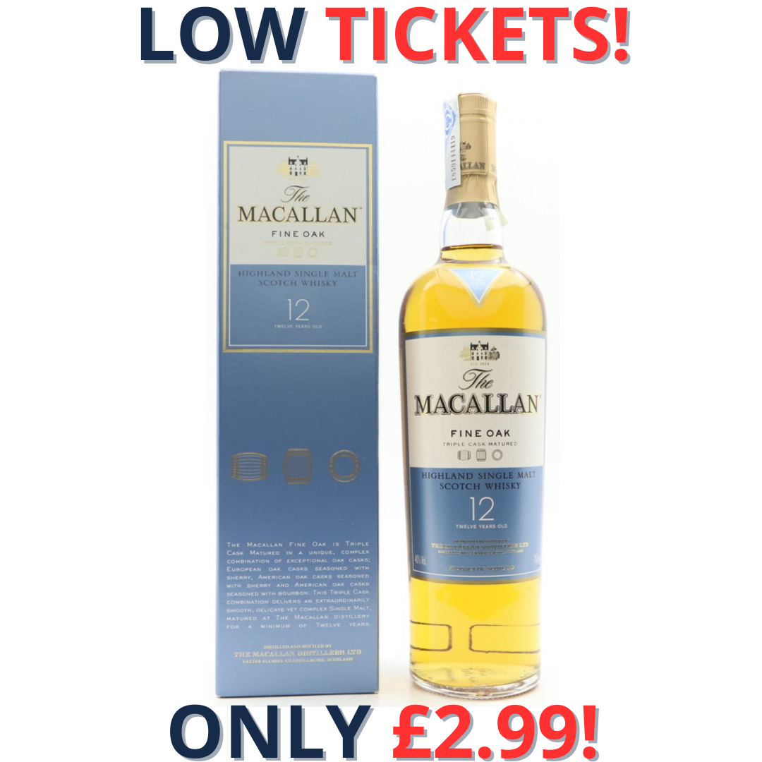 Macallan Fine Oak Triple Cask Matured 12 Yr Old Whisky | 1819!