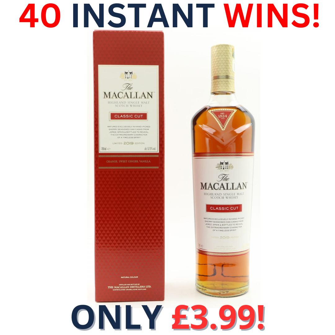 Macallan Classic Cut 2019 Release + 40 Instant Wins | 1827!