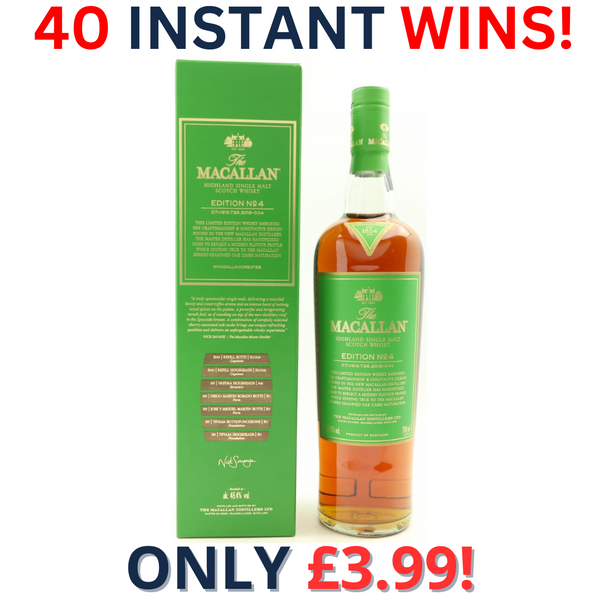 Macallan Edition No. 4 + 40 Instant Wins | 1888!