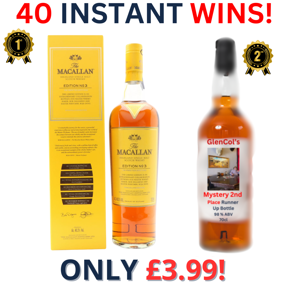The Macallan Edition No. 3 + 40 Instant Wins | 2425!