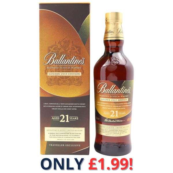 Ballantine’s 21 Year Old Golden Zest Edition | 1970!