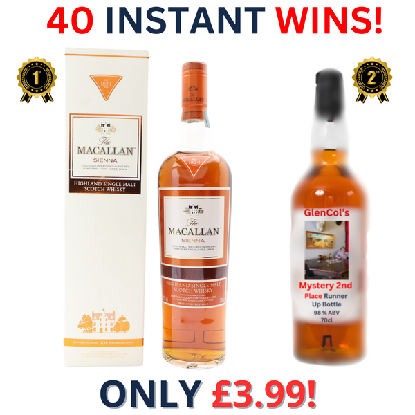 The Macallan Sienna - 1824 Series + 40 Instant Wins | 1997!