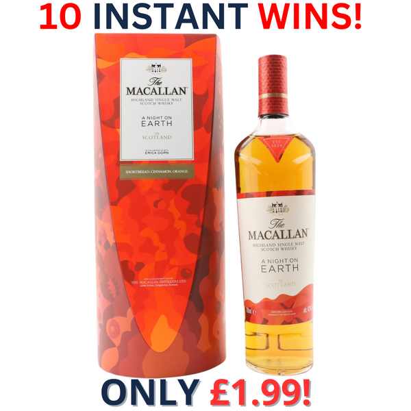 Macallan A Night on Earth in Scotland + 10 Instant Wins | 2015!