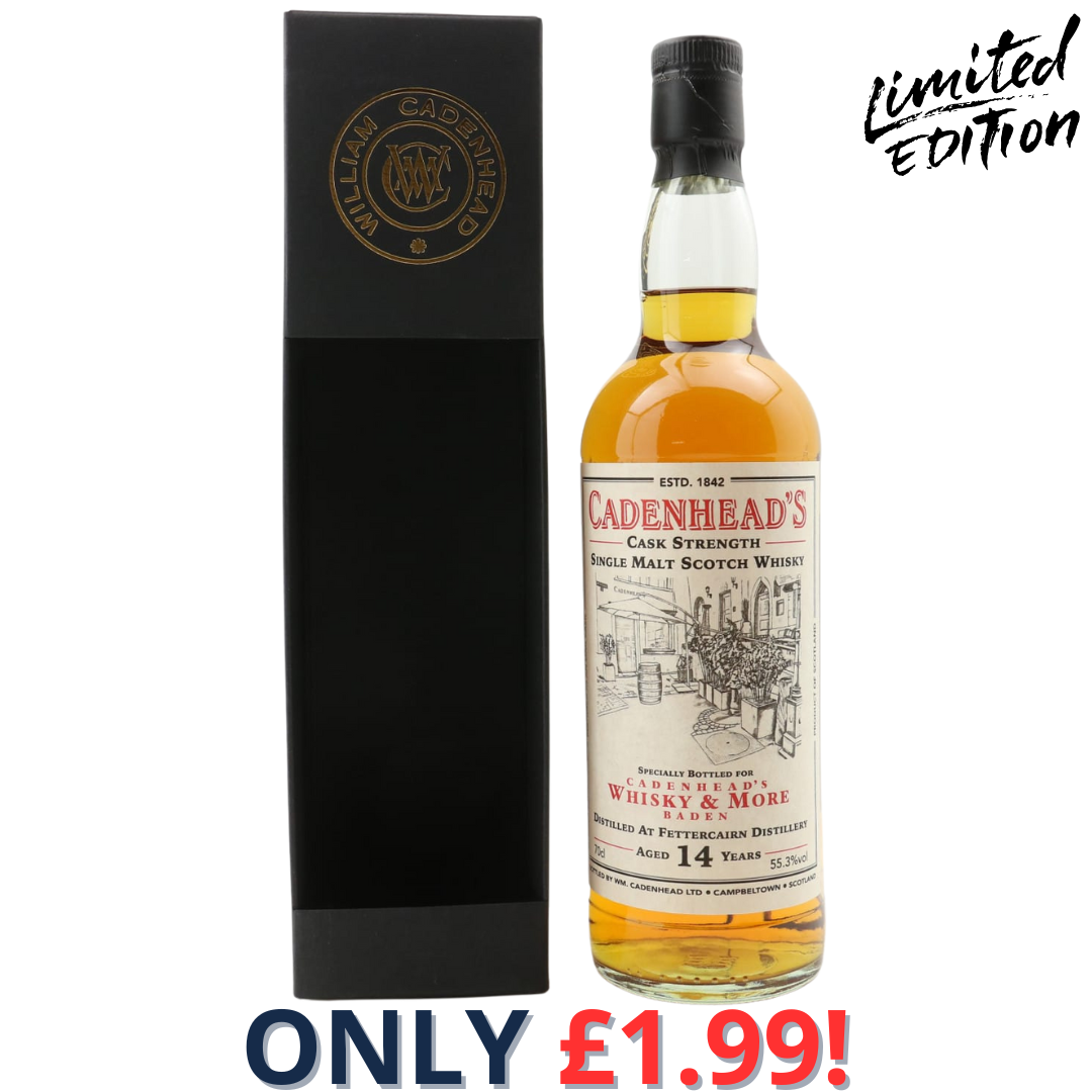 Fettercairn 2007 14 Year Old For Cadenhead’s Whisky & More Baden | 2055!