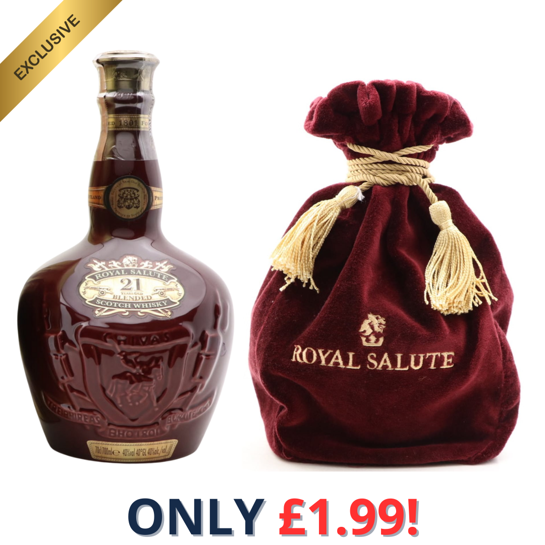 Chivas Royal Salute 21 Year Old Ruby Flagon | 2087!