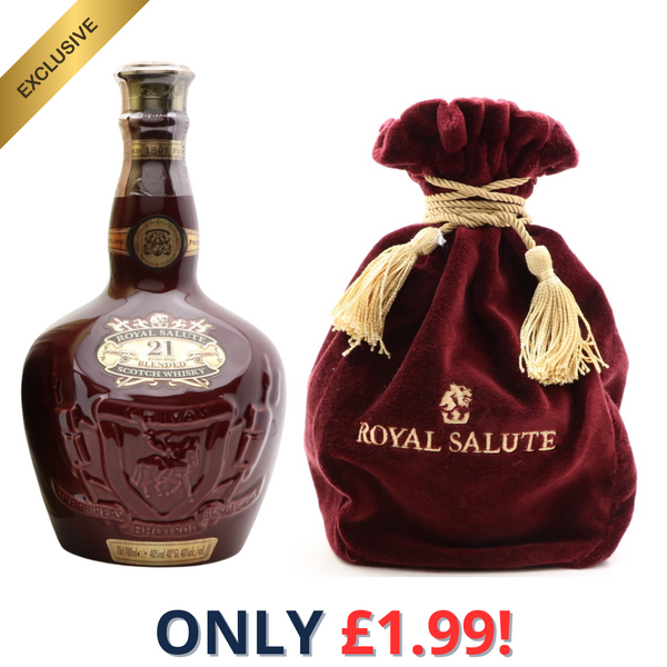 Chivas Royal Salute 21 Year Old Ruby Flagon | 2087!