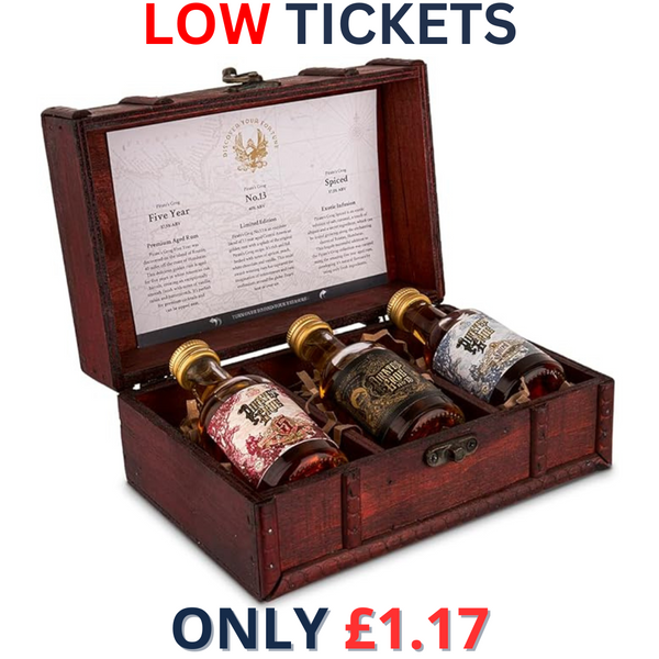 Pirate's Grog Miniatures Gift Set of 3 Rums | 2095!