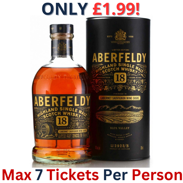 Aberfeldy 18 Year Old Cabernet Sauvignon Finish Batch | 2172!