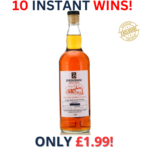 Springbank Hand Filled Distillery Exclusive  + 10 Instant Wins | 2405!