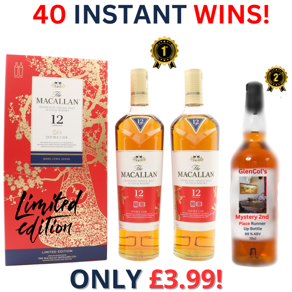 Macallan 12 Year Old Double Cask Year of The Pig Limited Edition 2 x 70cl + 40 Instant Wins | 2532!