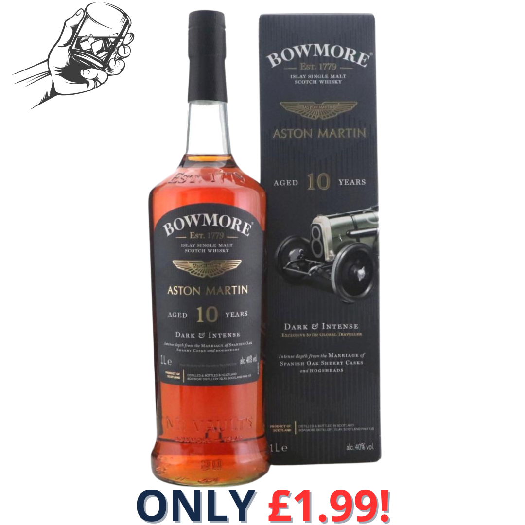 Bowmore 10 Year Old Dark & Intense Litre - Aston Martin Edition 4 | 2584!