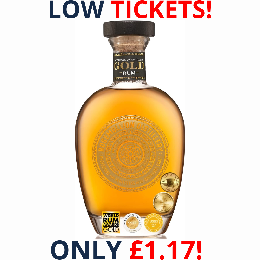 Rosemullion Gold Rum Category - Award Winner at World Rum | 2594!