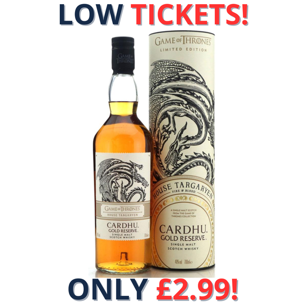 Cardhu Gold Reserve Game of Thrones - House Targaryen | 2666!