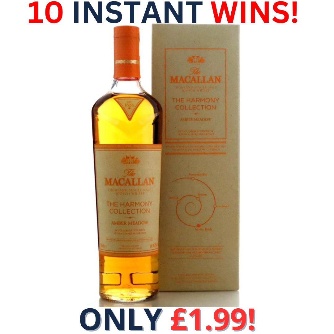 The Macallan Stella & Mary McCartney The Harmony Collection - Amber Meadow + 10 Instant Wins | 2708!