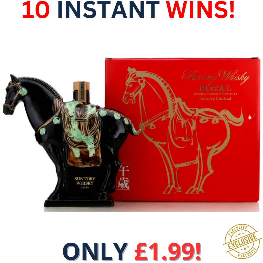 Suntory Royal Zodiac Decanter / Year of the Horse 1990 + 10 Instant Wins | 2249!